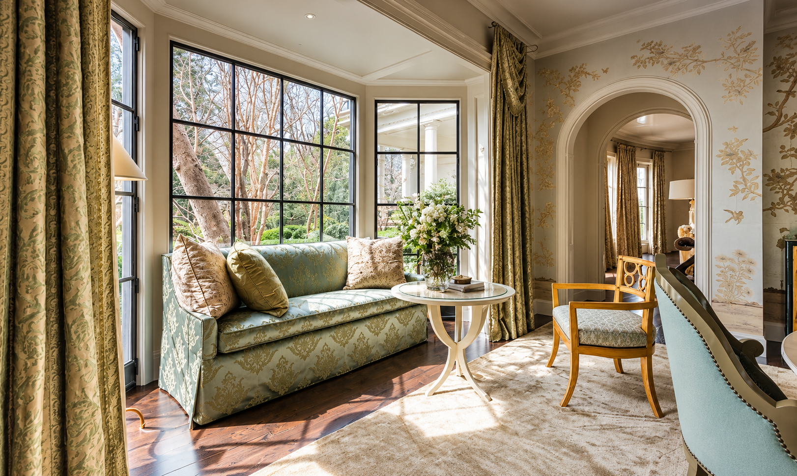Staged home ready for estate sale
